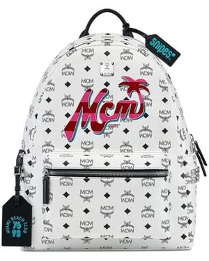 MCM X Snipes Stark Backpack - White