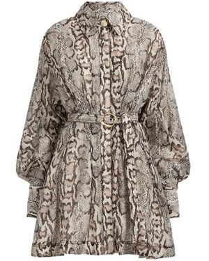 Aje. Vestido Corto Murphie - Blanco