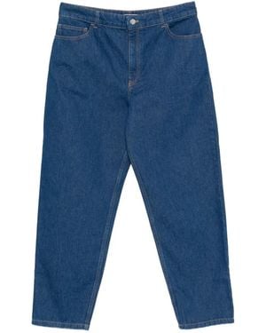 Maison Kitsuné Button-Fastening Jeans - Blue
