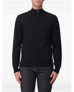 XC Half-Zip Merino Jumper - Blue