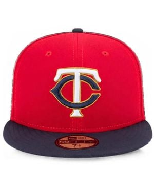 KTZ 59Fifty Minnesota Twins Baseball Cap - Red