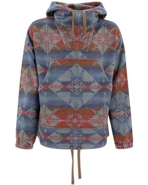 Beams Plus Jacquard-Woven Jacket - Blue