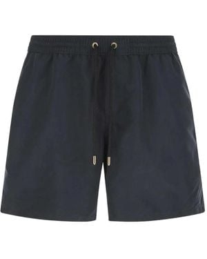 Agnona Zwembroek Met Trekkoordzak - Blauw