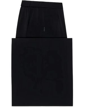 Rrd Wide Leg Trousers - Black