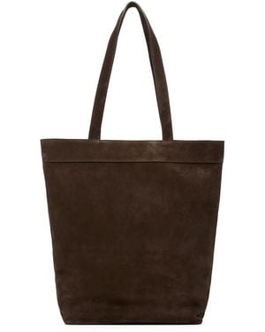 Marsèll Vertico Suede Tote Bag - Brown