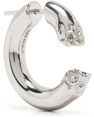 Maria Black Terra 24 Stud Earring - White