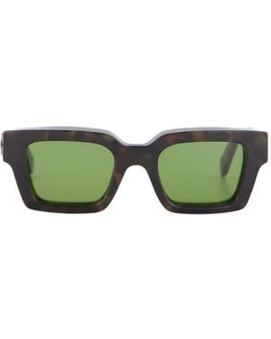 Off-White c/o Virgil Abloh Virgil Square-Frame Sunglasses - Green