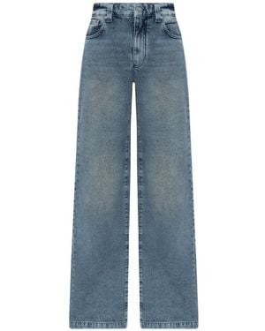 Emporio Armani Wide-Leg Jeans - Blue