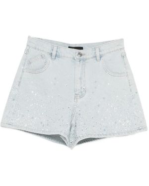 Maje Verzierte Shorts - Weiß