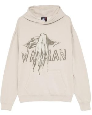 WARMAN Sudadera Con Capucha Y Logo - Blanco