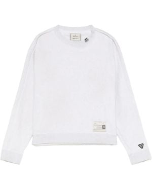 Maison Mihara Yasuhiro Pull À Patch Logo - White