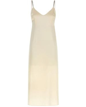 Peserico Satin Dress - White