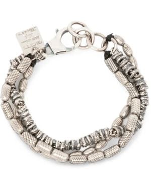 Goti Beaded Multi-Strand Bracelet - Metallic