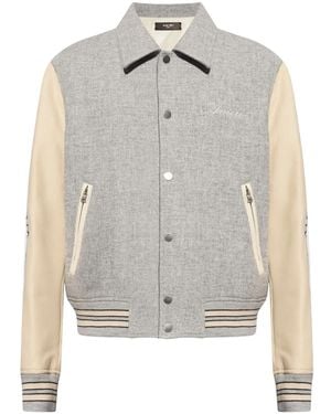 Amiri Wool Jacket - Grey