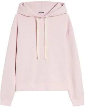 Jil Sander コットンテリーパーカー - ピンク