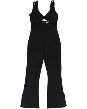 Rhude Cut-Out Flared Jumpsuit - Black