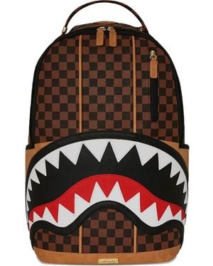 Sprayground チェック バックパック - レッド