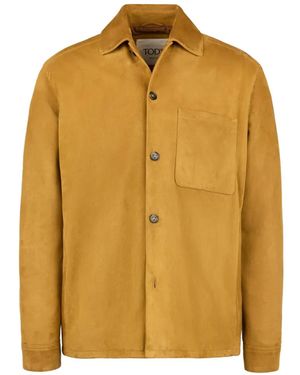 Tod's Sobrecamisa Pashmy - Amarillo