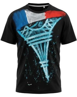 NOT PRINTED T-Shirt À Imprimé Graphique - Black