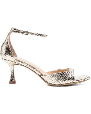 Lola Cruz Ankle-Strap Sandals - White