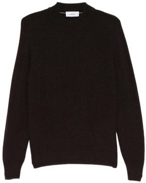 Lardini Waffle-Knit Sweater - Black