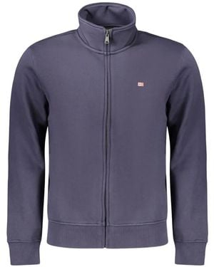Napapijri Sudadera Con Cremallera - Azul