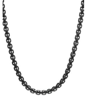 David Yurman Sterling Box Chain Necklace (7.3Mm) - Metallic