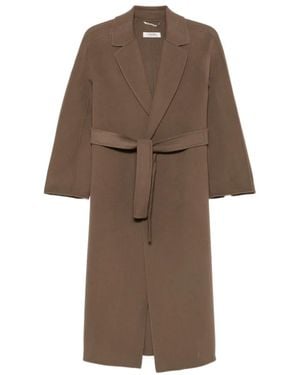 Max Mara Esturia Belted Coat - Brown