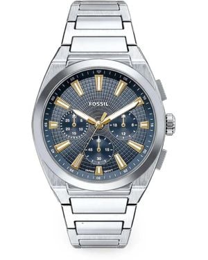 Fossil Everett Chronograph 42Mm - Blau