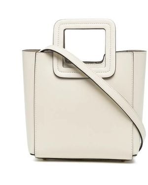 STAUD Borsa Shirley Mini - Bianco