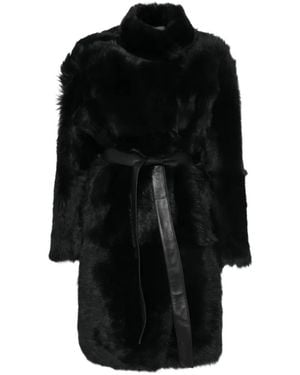 Yves Salomon Cappotto - Nero