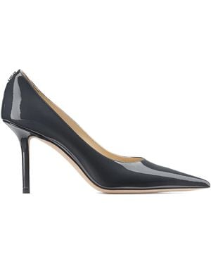 Jimmy Choo Love Pumps mit spitzer Kappe 85mm - Blau