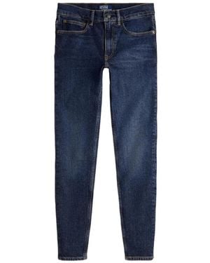 Polo Ralph Lauren Contrast-Stitching Skinny Jeans - Blue