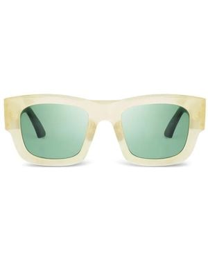 Bugatti Square-Frame Sunglasses - Green