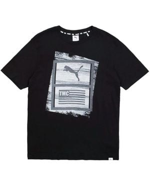 PUMA Marathon Hussle T-Shirt - Black
