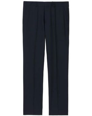 Sandro Wide-Leg Suit Trousers - Blue