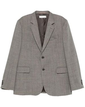 Our Legacy Single-Breasted Wool Blazer - Grey