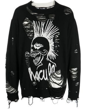 Haculla Pullover Im Distressed-Look - Schwarz