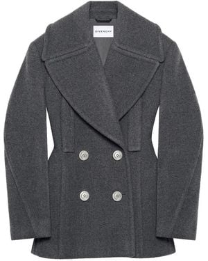 Givenchy Cocoon Peacoat - Grey