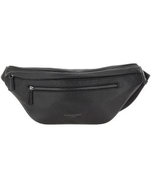 Gianni Chiarini Florence Logo-Print Belt Bag - Gray