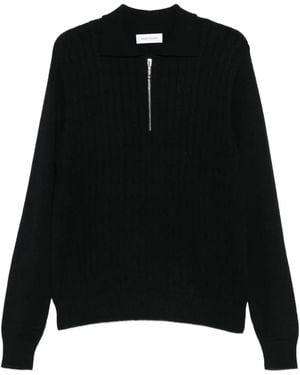 Ernest W. Baker Pullover mit Zopfmuster-Print - Schwarz