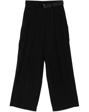 Sacai Wide-Leg Pants - White