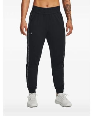 Under Armour グリッターストライプ トラックパンツ - ブルー