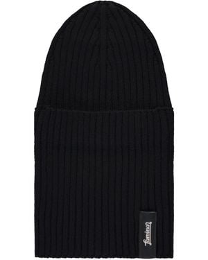 Laminar Knit Balaclava Hat - Black