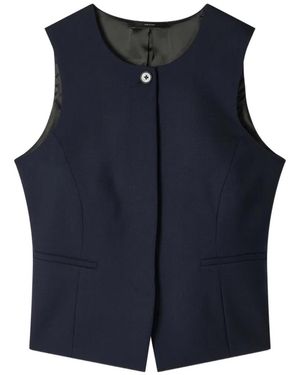 Paul Smith Button Vest - Blue