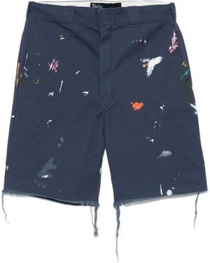 PALY Cotton Bermuda Shorts - Blue