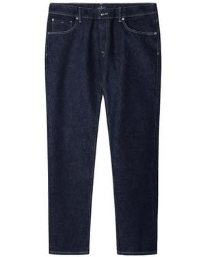 Hackett Belt-Loop Pocket Jeans - Blue