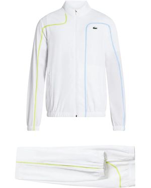 Lacoste カラーブロック トラックスーツ - ホワイト