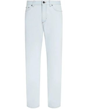 ZEGNA Roccia ブリーチ ジーンズ - ブルー