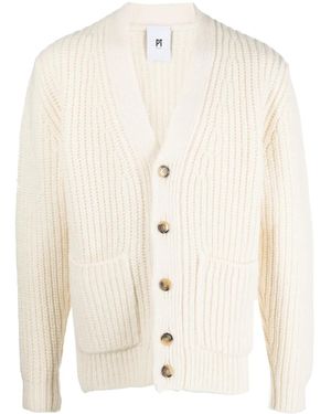 PT Torino Cardigan Con Scollo A V - Neutro
